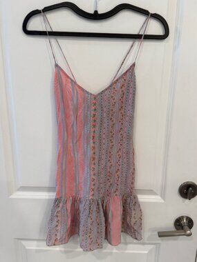 Tracy Reese Silk Peplum Tank Top